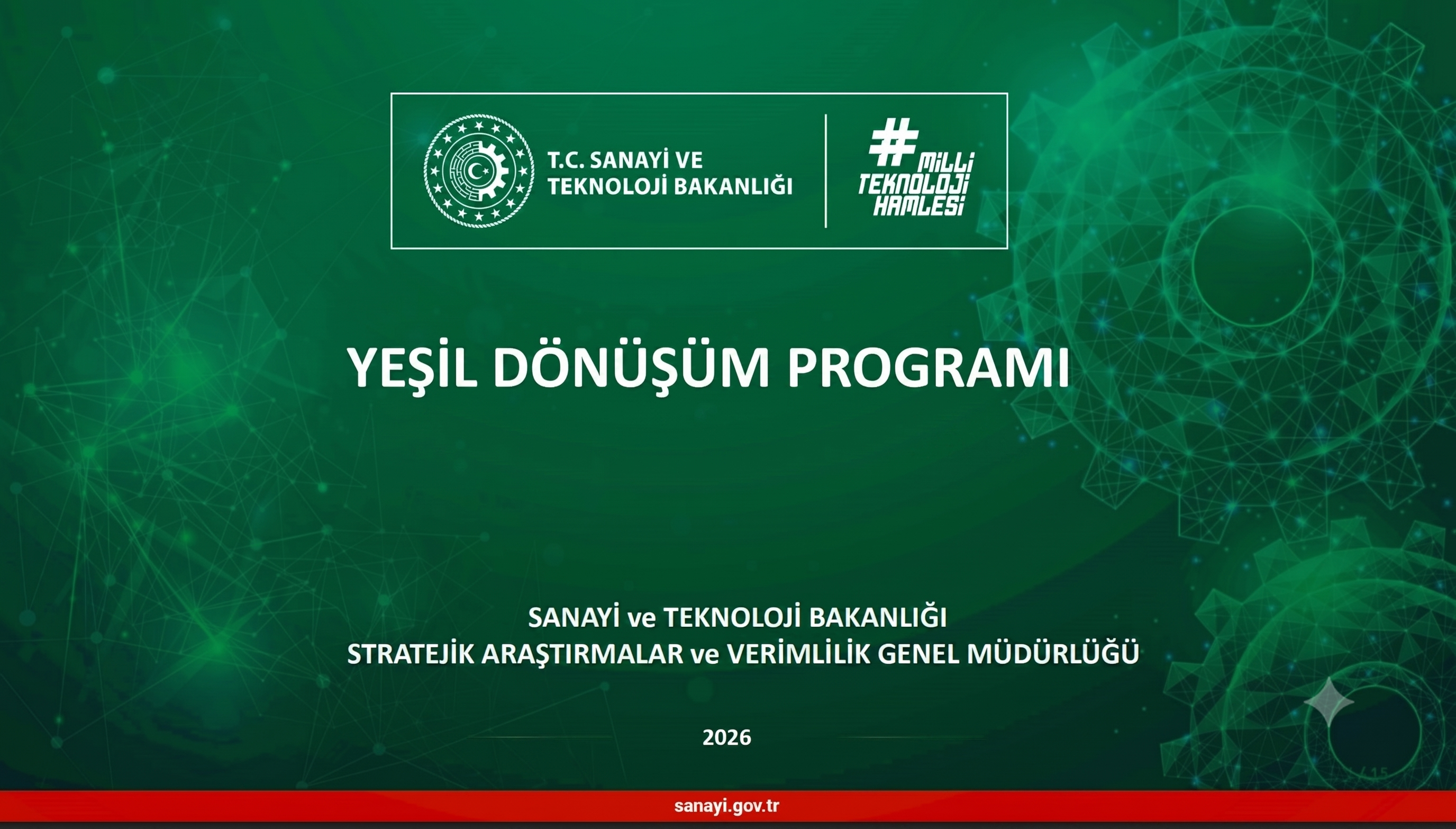Yeşil Dönüşüm Programı Çağrısı