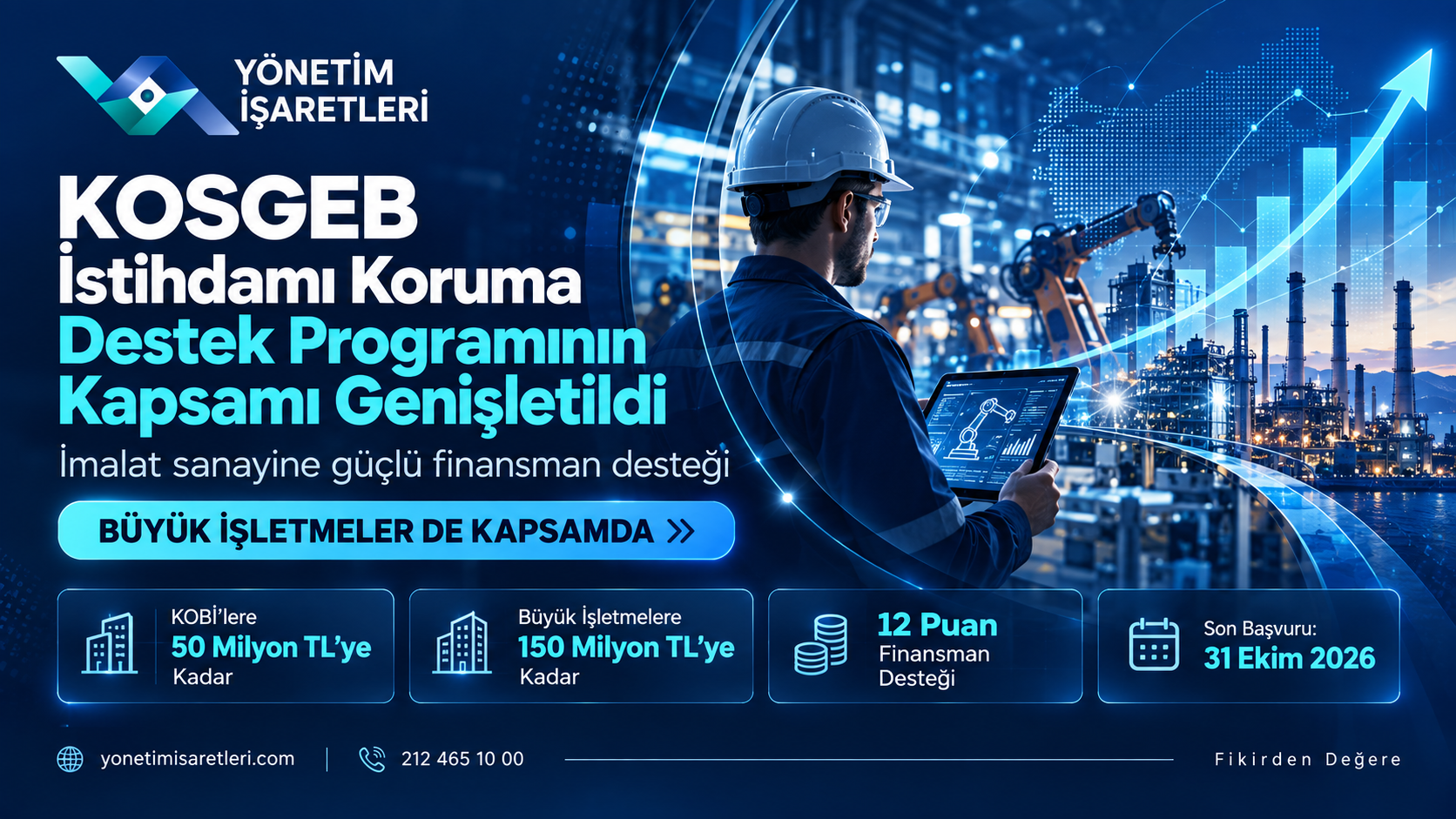 KOSGEB İstihdamı Koruma Destek Programının Kapsamı Genişletildi