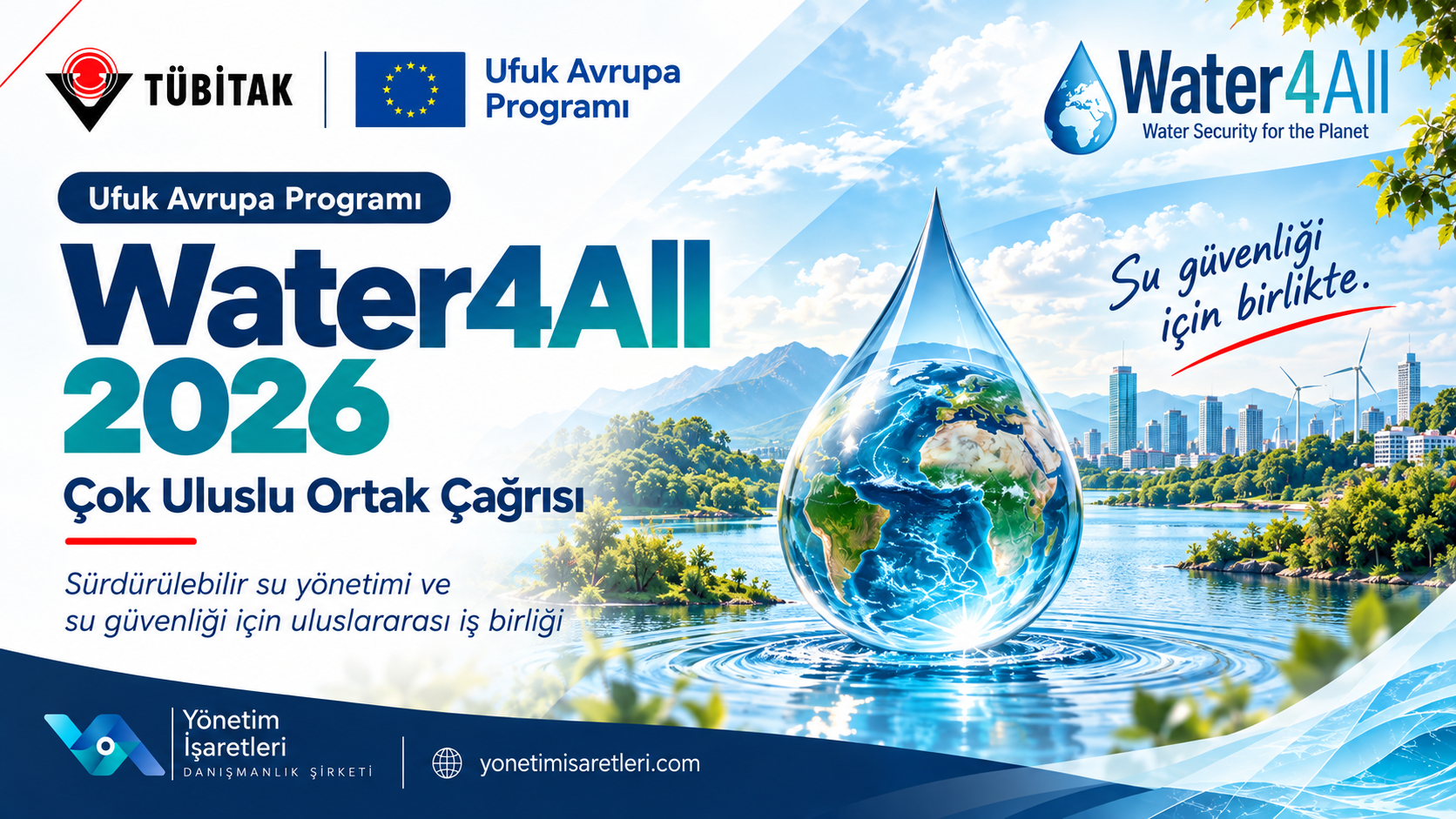 Water4All 2026 Çok Uluslu Ortak Çağrısı